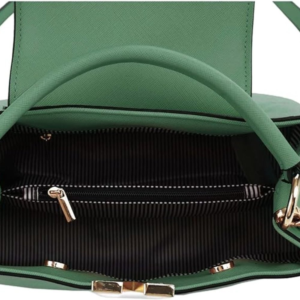 Neiman Marcus Country Club Women's Small Satchel Bag Classic Top Handle … - Picture 3 of 11